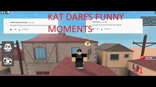 KAT dares - funny moments! | Roblox KAT