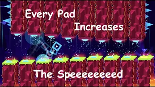 "Fingerdash" But Every Pad, Portal,  and Orb Increases The Speed