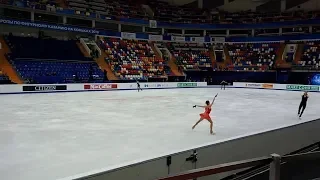 Alina Zagitova European Champs 2018 FS Practice