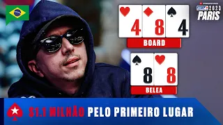 Esse jogador botou para quebrar na EPT Paris 2023! 🔥 ♠️ PokerStars Brasil