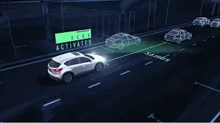 Mazda i-ACTIVSENSE: Smart City Brake Support (SCBS)