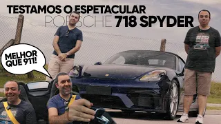 COLOCAMOS DOIS FERRARISTAS PARA TESTAR O PORSCHE 718 SPYDER! | ApC