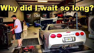 C5 Z06 makes 500 HP at the crank w basic bolt-ons.