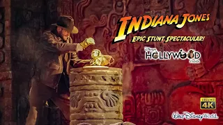 Indiana Jones Epic Stunt Spectacular Complete Show 4K  Disney's Hollywood Studios 2022 07 11