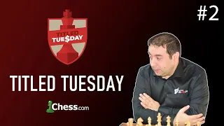 Шахматы. МГ Александр Зубов в Titled Tuesday на chess.com! 7 апреля 2020