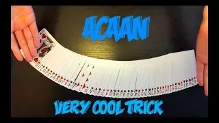 ACAAN: Super Impressive Card Trick Performance and Tutorial!