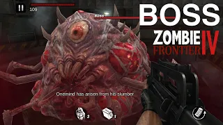 Zombie Frontier 4 Boss Fight Onemind | Area 2 Boss Defeated