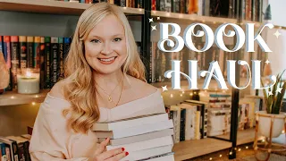 COZY LITTLE BOOKHAUL  last bookhaul of the year✨winter reads, graphic novels, thriller & more!