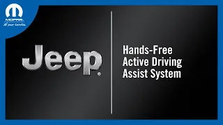Hands-Free Active Driving Assist System | How To | 2024 Jeep Vehicles