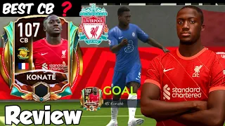 KONATE 107 RATED REVIEW AND GAMEPLAY FALL FESTIVAL FIFA MOBILE 21 | KONATE BEST CB FIFA MOBILE !