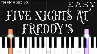 Five Nights at Freddy’s Song | EASY Piano Tutorial