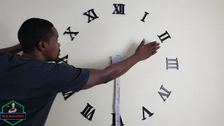 Cómo Montar Reloj de Pared Sin Marco 3D | Fácil de Hacerlo