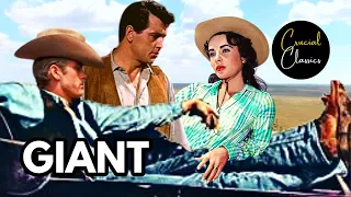 Giant 1956, Elizabeth Taylor, James Dean, Rock Hudson, full movie reaction