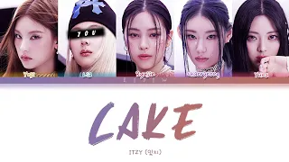 ITZY || Cake but you are Lia (Color Coded Lyrics Karaoke)