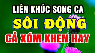 LK Nhạc Sống Disco Song Ca RẤT SÔI ĐỘNG - Liên Khúc Nhạc Sống Thôn Quê Bolero Trữ Tình Hay Nhất