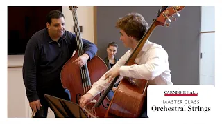 Carnegie Hall Master Class: Orchestral Strings