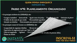 030  QUEM PENSA ENRIQUECE   Os 13 Passos para o Sucesso   Napoleon Hill   Resumo Completo   Audioboo