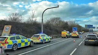 Crash on the M4 Bristol .....hope everyone is OK
