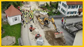 Exkursion zu Deutschlands erster Modellbaustelle für BIM im Tiefbau