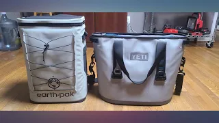 Insulated Backpack Cooler Holds 35 Cans for 72 Hours - Perfect Lunch or Drink Bag review