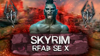 САМЫЙ ХАРДКОРНЫЙ СКАЙРИМ ЗА ВОИНА! | SKYRIM RFAB SE X