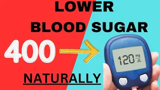 Lower Your Blood Sugar Levels Naturally Without Medications. 10 EASY STEPS TO LOWER BLOOD SUGAR