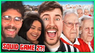 Ages 1 - 100 Fight For $500,000 | Hasanabi Reacts to MrBeast ft. Valkyrae