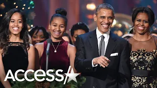 Sasha & Malia Obama Are ‘Scared’ Of Michelle Obama, Barack Jokes