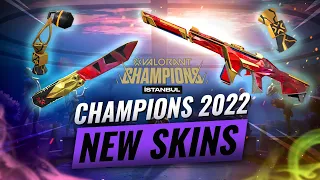 NEW CHAMPIONS 2022 Skins ARE INSANE! - Valorant Skin Bundle