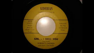 Nobody's Children - Girl - I Need You (1967)