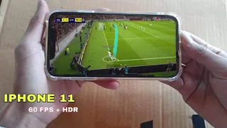 iPhone 11+ efootball 2023 mobile (gameplay + review)