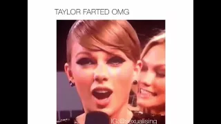 Taylor Swift Fart live on camera