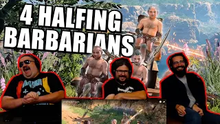 4 Halfling Barbarians - @Okoii | RENEGADES REACT
