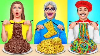 Provocare De Gătit: Eu vs Bunica | Bătălia în Bucătărie cu Gadgeturi Secrete TeenDO Challenge