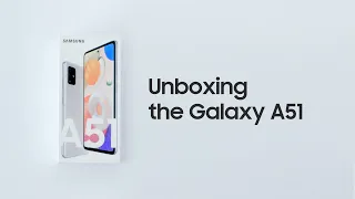 Unboxing the Galaxy A51 | Samsung