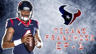 Madden 21 Houston Texans Franchise Ep. 1 - Andre Johnson Buys The Texans!