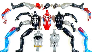 Assemble Batman VS Venom Carnage VS Spiderman Avengers Superhero Toys