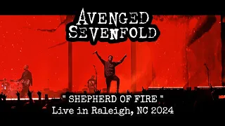 Avenged Sevenfold - Shepherd of Fire | LIVE (4k) 2024 - RALEIGH, NC | #avengedsevenfold #a7x #live