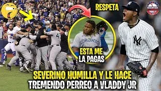 Así fue como LUIS SEVERINO HUMILLÓ a VLADIMIR GUERRERO JR y le HIZO EL PERREO mas ÉPICO   MLB