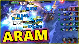 ARAM LOL FUN Moments 2024 (Pentakill, Outplays, Plays, 1v5, Montage) #254