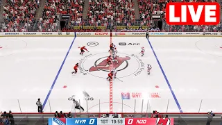 NHL LIVE🔴 New York Rangers vs New Jersey Devils | Game 1 - 18th April 2023 | NHL Full Match - NHL 23