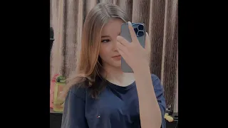 Daneliya Tuleshova Art video Photos from her Instagram story