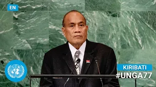 🇰🇮 Kiribati - President Addresses United Nations General Debate, 77th Session (English) | #UNGA