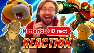 MAX & DOODS REACT: Nintendo Direct 2.8.2023 - Full Presentation