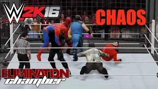 [WWE 2K16] CHAOS - Elimination Chamber (6-Man)