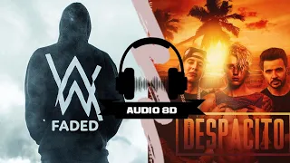 Despacito X Faded Mashup/REMIX(8D audio) ‒ Alan Walker, Justin Bieber, Daddy Yankee, Luis Fonsi.