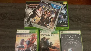 Massive game haul for The OG Xbox,Xbox 360, and PS3.
