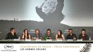 Les herbes sèches - Press conférence - EV - Cannes 2023