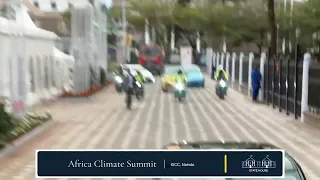 Africa Climate Summit, Nairobi.