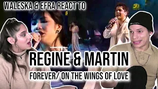 Waleska & Efra react to Martin Nievera and Regine Velasquez - Forever| On the Wings of Love|REACTION